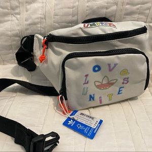 NWT Adidas Love Unites Pride Sport hip pack waist pack fanny pack bum bag